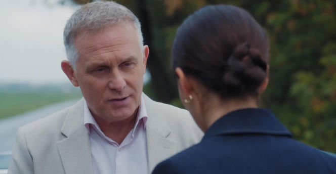 M jak miłość odc. 1914. Artur Rogowski (Robert Moskwa), Joanna (Dominika Sakowicz)