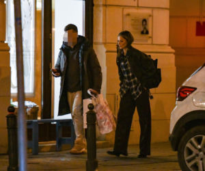 Anna Lewandowska parkuje na zakazie