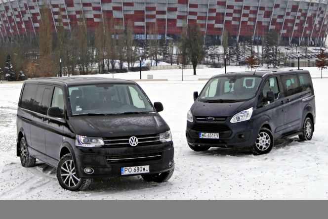 Volkswagen Multivan kontra Ford Tourneo Custom
