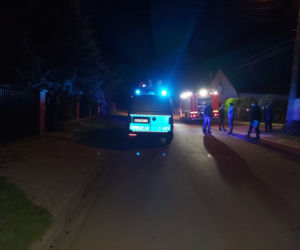 Pożar przy Wierzbowej w Starachowicach