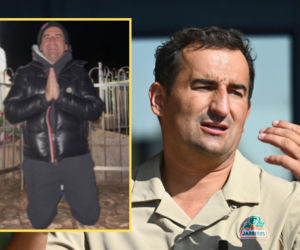 Misiek Koterski zaczyna 2026 rok na kolanach. Symboliczny gest po latach walki