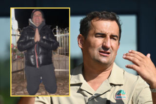 Misiek Koterski zaczyna 2026 rok na kolanach. Symboliczny gest po latach walki