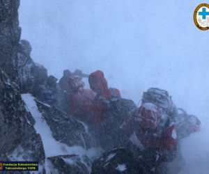 Tatry. Zdjęcia z akcji ratowniczej TOPR. Warunki są naprawdę ciężkie