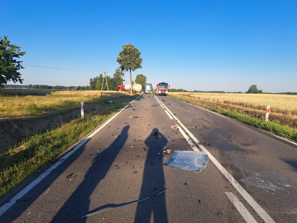 Młody chłopak zmiażdżony przez cysternę. 23-latek nie miał szans na przeżycie