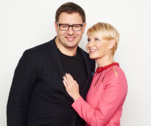 	Rodzinka.pl 6 sezon. Natalia (Małgorzata Kożuchowska), Ludwik (Tomasz Karolak)