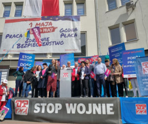 Pochód pierwszomajowy w Warszawie