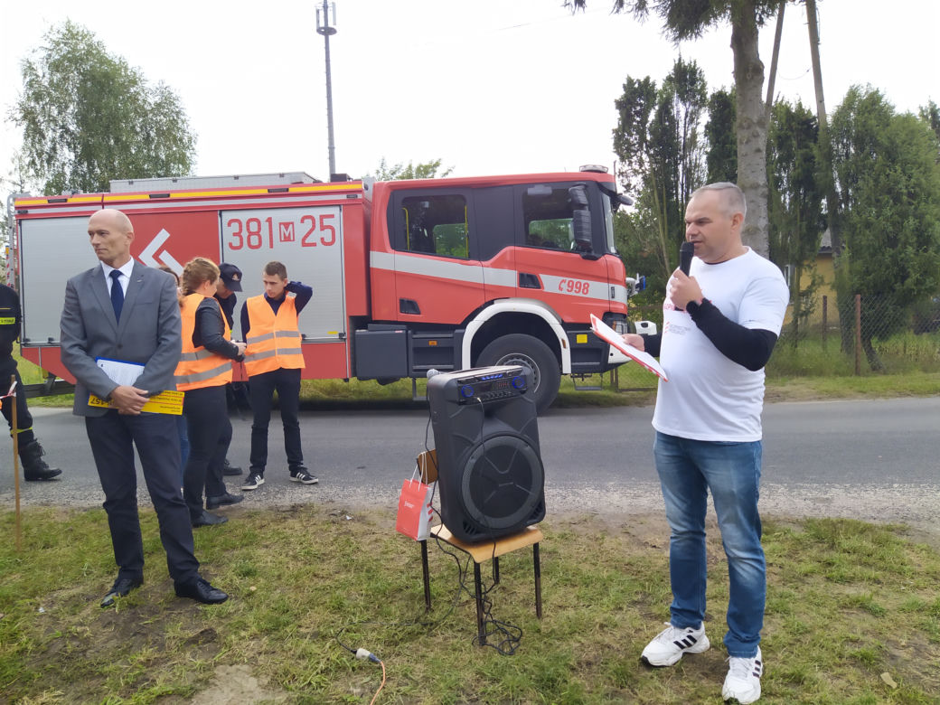 ZOBACZ ZDJĘCIA z akcji "Bezpieczny przejazd" w Koszewnicy, w gminie Kotuń - 15.09.2022
