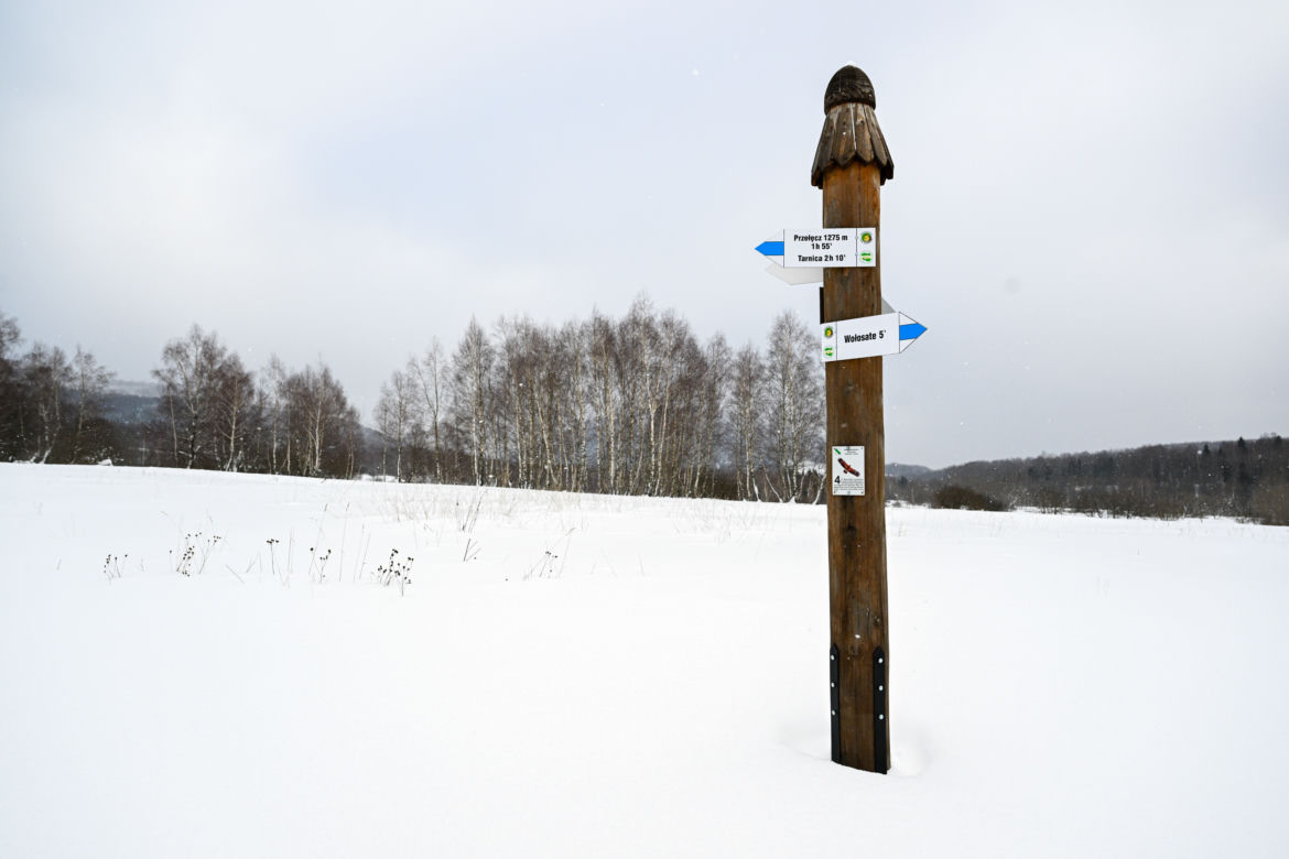 Bieszczady pod śniegiem