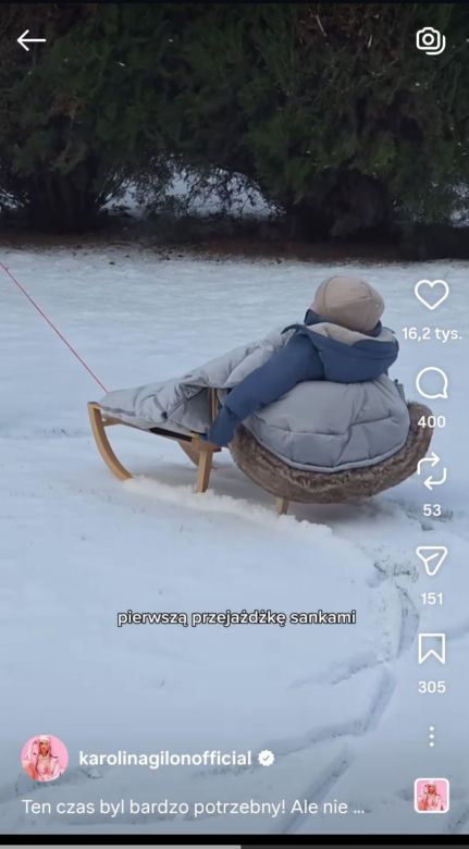 Karolina Gilon wróciła na Instagram. Wyjawiła, co w ostatnim miesiącu działo się w jej życiu