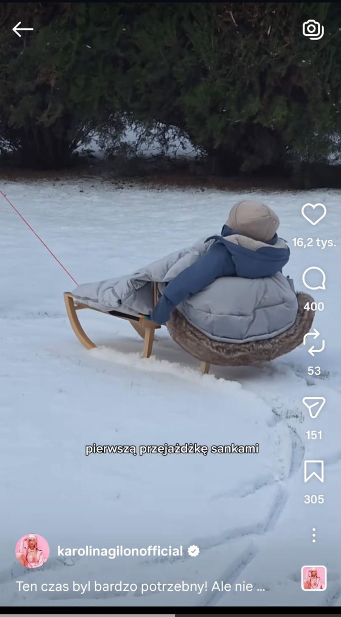 Karolina Gilon wróciła na Instagram. Wyjawiła, co w ostatnim miesiącu działo się w jej życiu