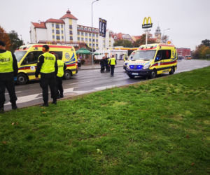 Wypadek na ul. Focha w Bydgoszczy! Wielu rannych! 