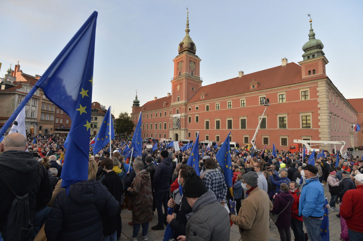 Manifestacja w Warszawie