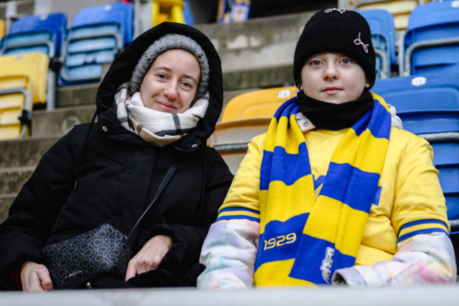 Arka Gdynia - Legia Warszawa: Zdjęcia kibiców z meczu 20. kolejki PKO BP Ekstraklasy