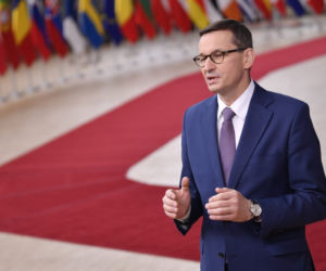 Premier Mateusz Morawiecki na szczycie UE w Brukseli