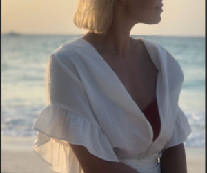 Natasza Urbańska wypoczywa na Zanzibarze