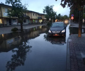Skutki ulewy na mazowszu