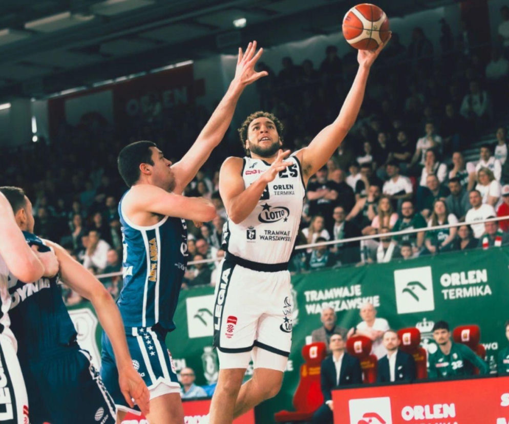 Koszykarze Legii odnieśli piąte ligowe zwycięstwo z rzędu, pokonując AMW Arkę Gdynia 91:84