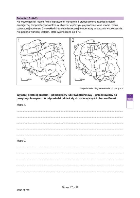 Matura próbna 2026: geografia rozszerzona ARKUSZE CKE + ODPOWIEDZI do ściągnięcia PDF, JPG
