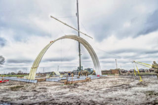 Wojsko Polskie stawia na Ultimate Building Machine. Błyskawiczna budowa hangarów i magazynów staje się faktem