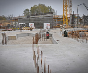 Budowa Fabryki Wody - listopad 2020