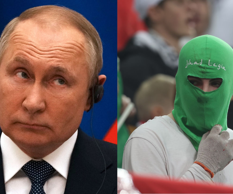 Vladimir Putin / Kibic Legii Warszawa