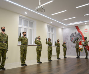 Nowi funkcjonariusze w szeregach warmińsko-mazurskiej straży granicznej [ZDJĘCIA]