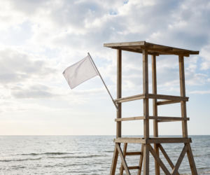 Sinice Rowy. Czy w Rowach można się kąpać 26.08? Flaga, warunki pogodowe