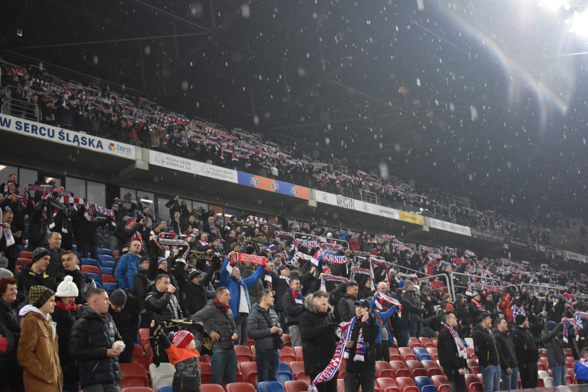 Górnik wygrywa wysoko na koniec roku. Jagiellonia pokonana na Arenie Zabrze [ZDJĘCIA KIBICÓW]