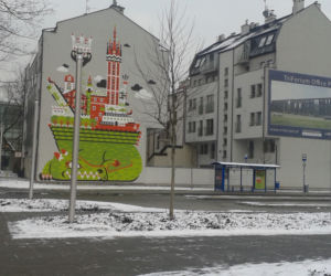 Nowy mural w Krakowie