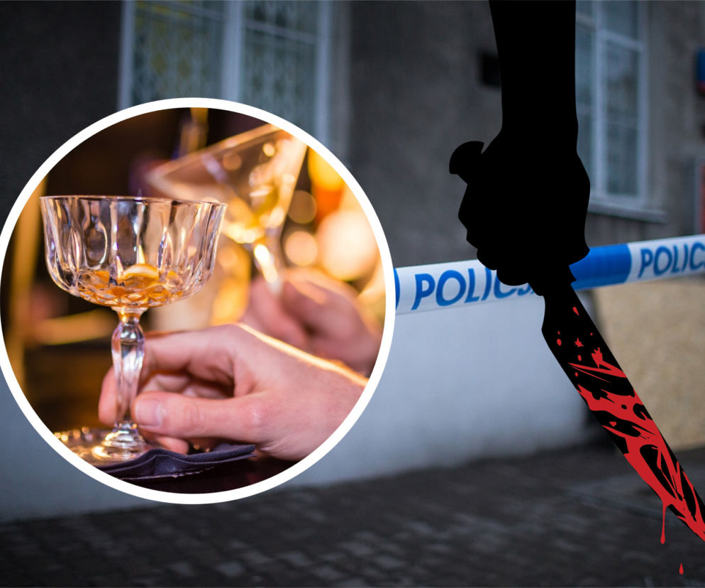 Libacja zakończyła się próbą morderstwa. Pobił swoją matkę, później zaatakował jej konkubenta