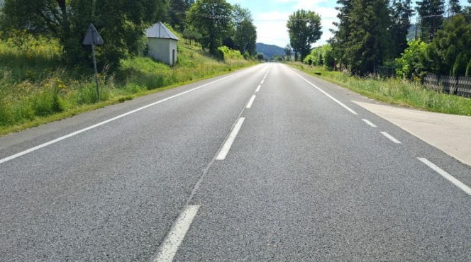 Uwaga kierowcy.  Drogowcy pracują w Nowej Wsi.  Są utrudnienia 
