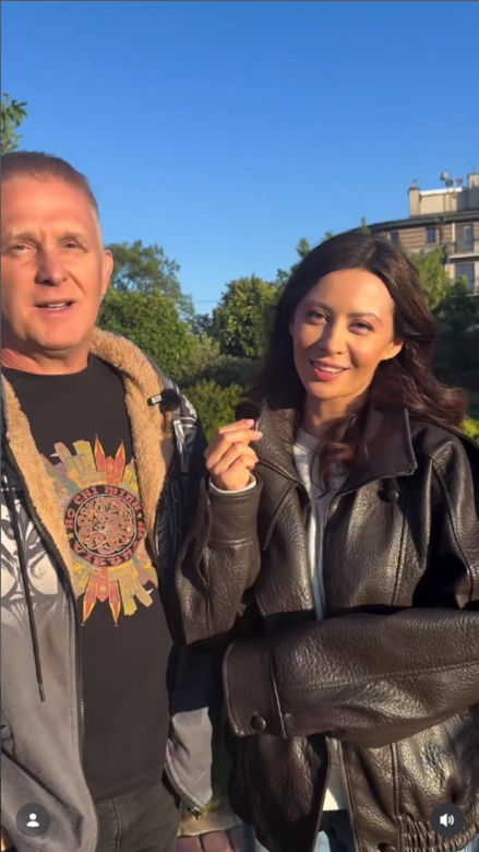 M jak miłość nowy sezon na planie. Joanna (Dominika Sakowicz), Artur Rogowski (Robert Moskwa)