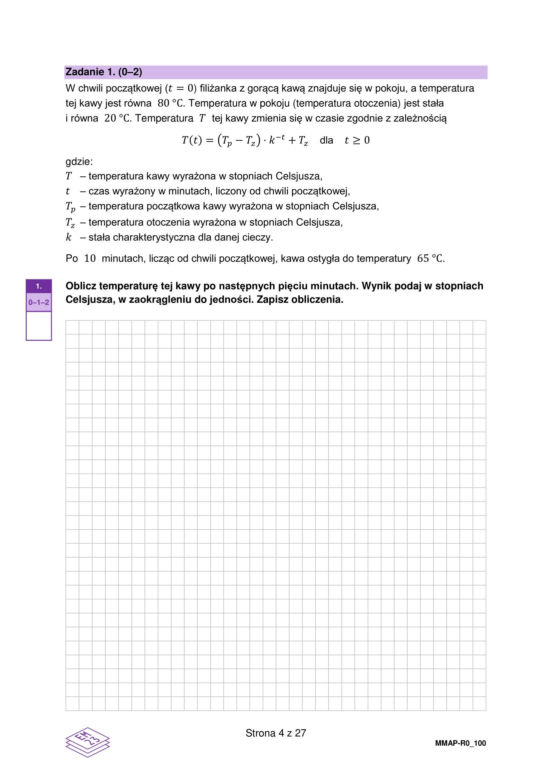 Matura rozszerzona z matematyki 2024 