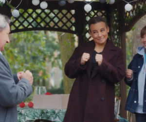 M jak miłość odc. 1918. Łukasz (Zbigniew Borek), Magda (Anna Mucha), Misiek (Aleksander Bożyk)