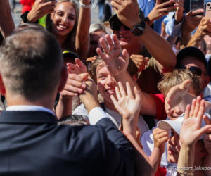 Wzruszenia 15 sierpnia na spotkaniu z Karolem Nawrockim