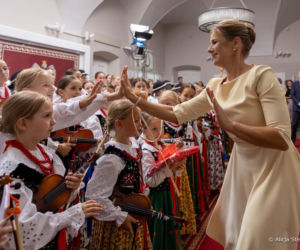 Marta Nawrocka na rocznicy zaprzysiężenia męża