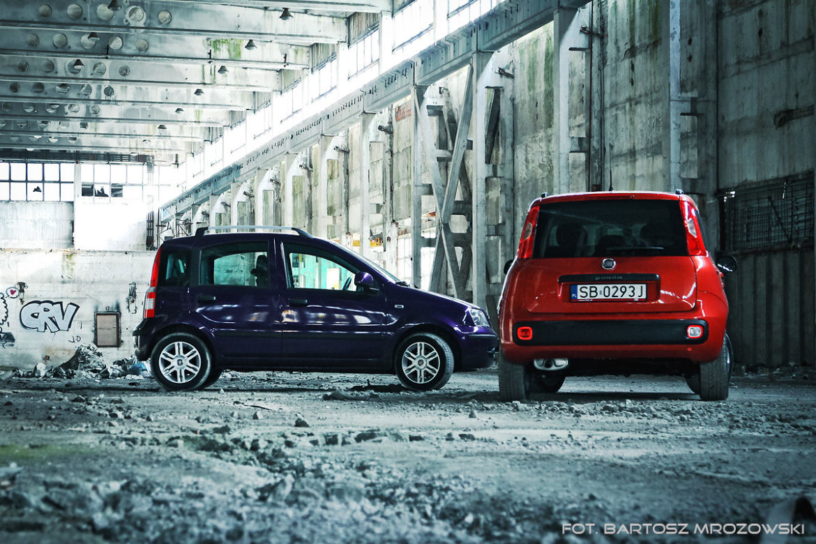 Nowy Fiat Panda III kontra Fiat Pand II