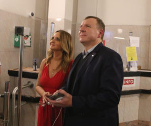 Jacek Kurski. Wieczór wyborczy.