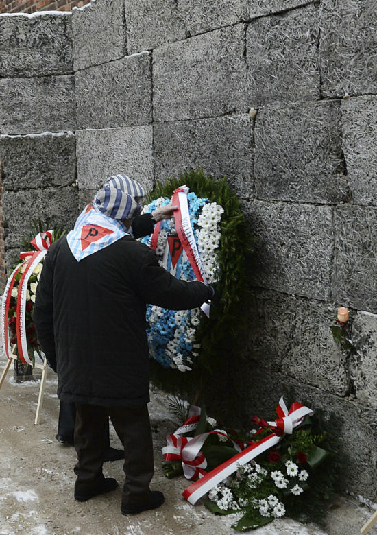 74. rocznica wyzwolenia niemieckiego nazistowskiego obozu koncentracyjnego i zaglady Auschwitz