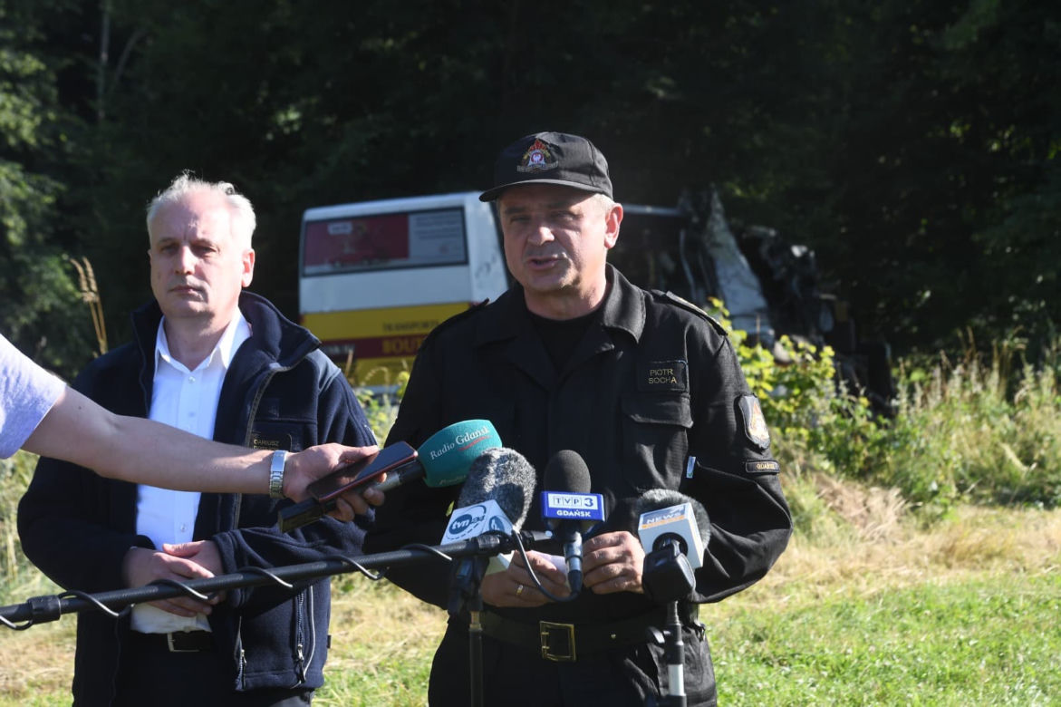 Wypadek w Mierzynie