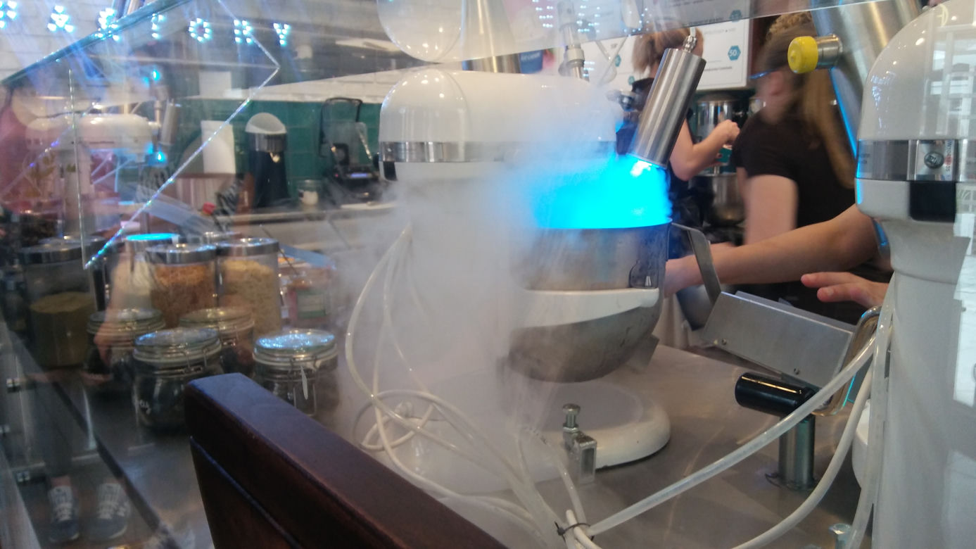 Lody azotowe N'Ice Cream Factory
