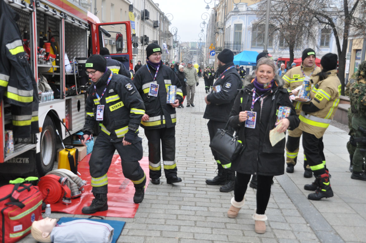 31. Finał WOŚP w Kielcach. Wielkie kwestowanie na ulicy Sienkiewicza