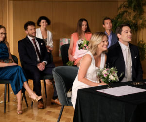 M jak miłość odc. 1903. Dima (Pszeniczny Michaił), Julia (Marta Chodorowska)