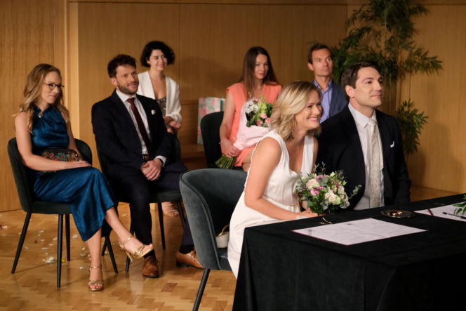 M jak miłość odc. 1903. Dima (Pszeniczny Michaił), Julia (Marta Chodorowska)