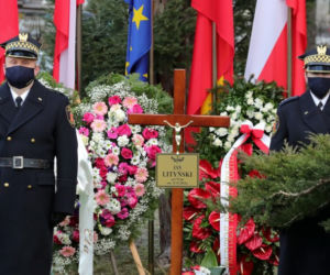 Tak wygląda grób Jana Lityńskiego 