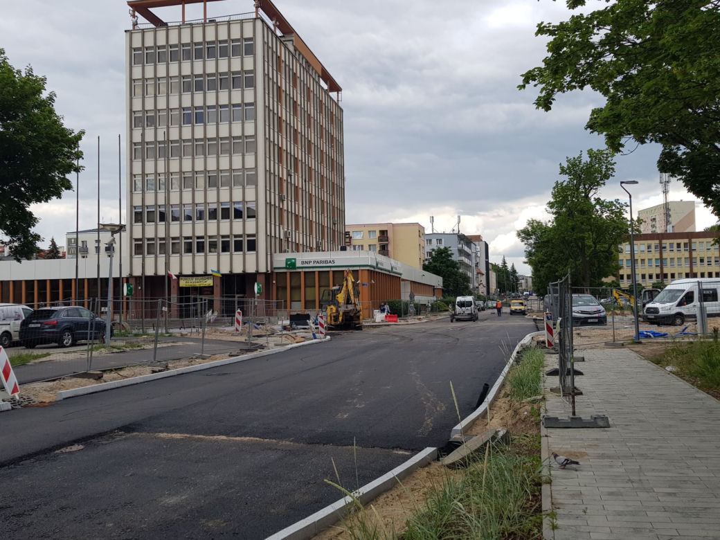 Prace w centrum Olsztyna nabierają tempa