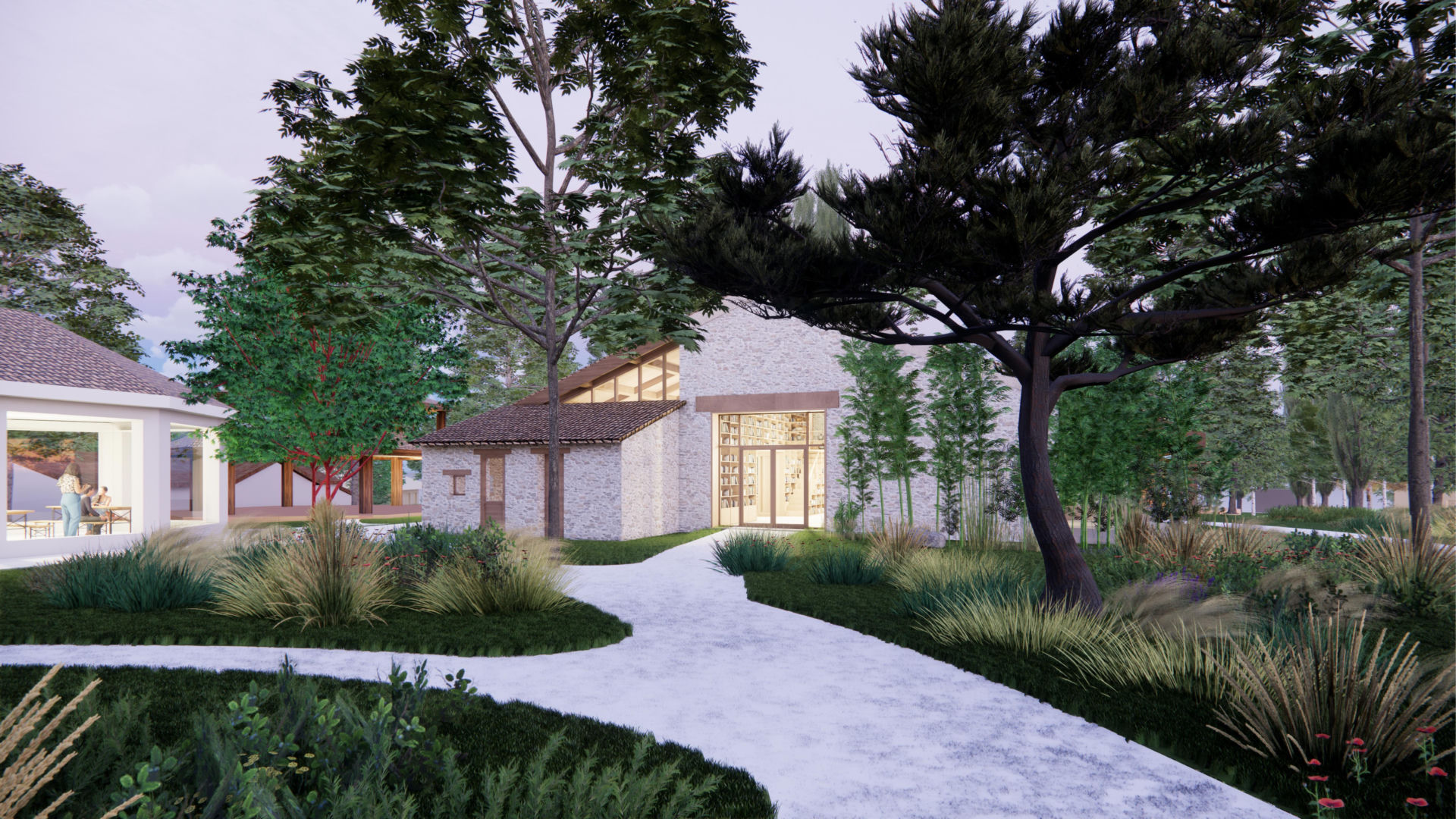 MVRDV rozpoczyna współpracę z klasztorem Plum Village we Francji