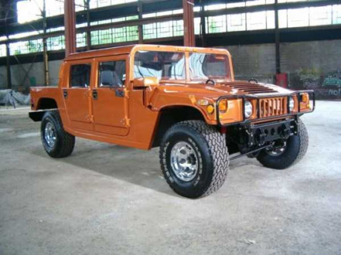 stary ford f-150 zamieniony w hummer-a h1