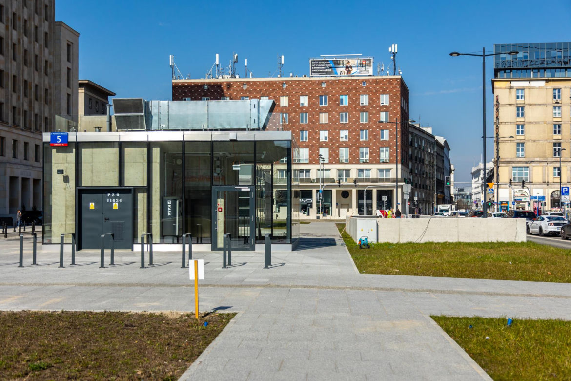 Nowy parking podziemny w centrum Warszawy