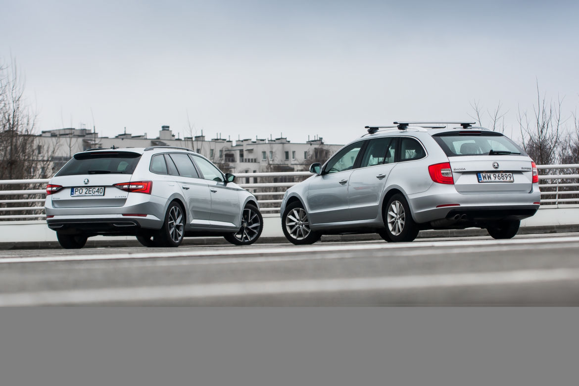 Skoda Superb Combi 2.0 TDI: dwie generacji dużego kombi segmentu D
